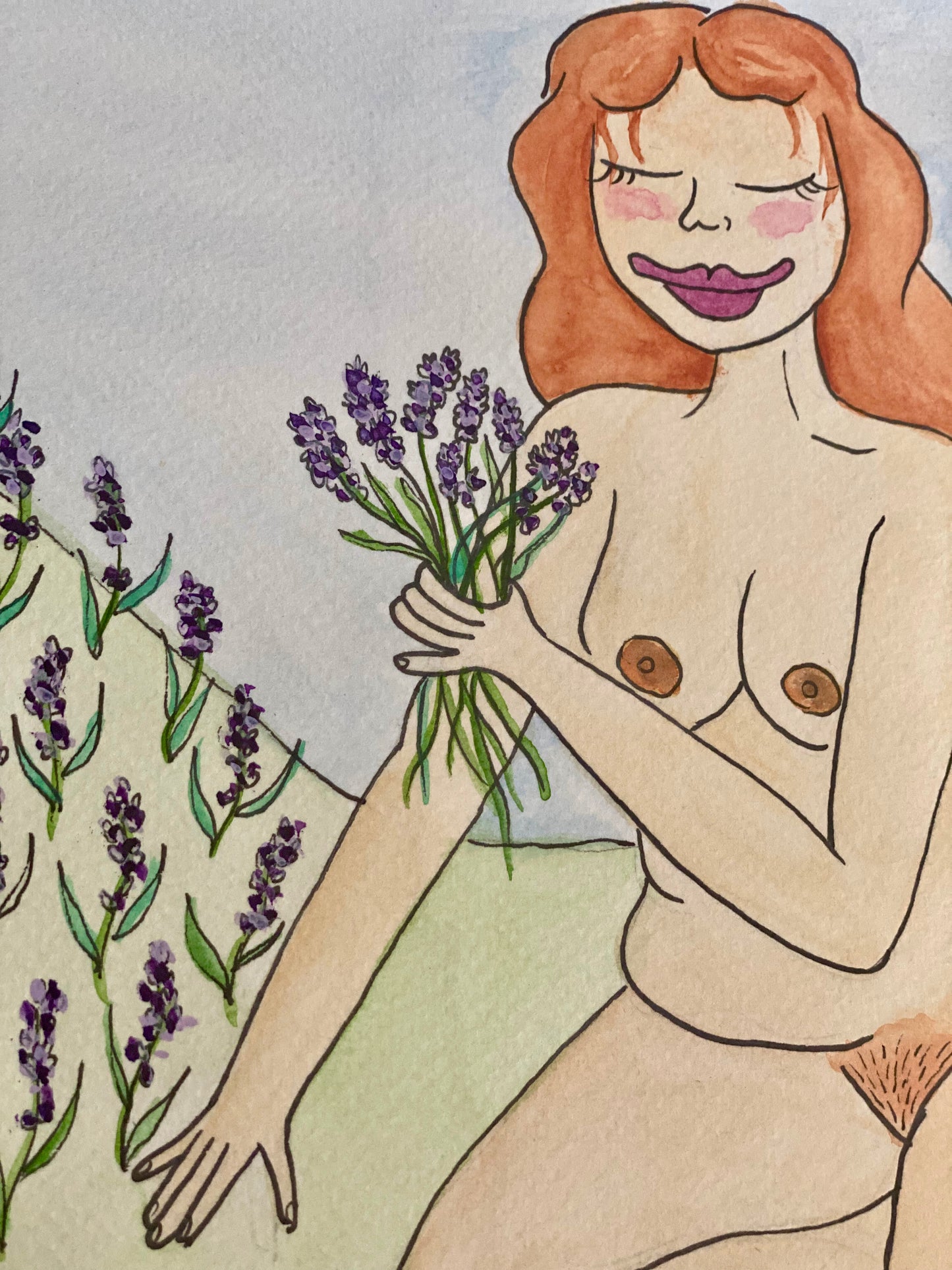 Lavender - Kærlighedskvinde original