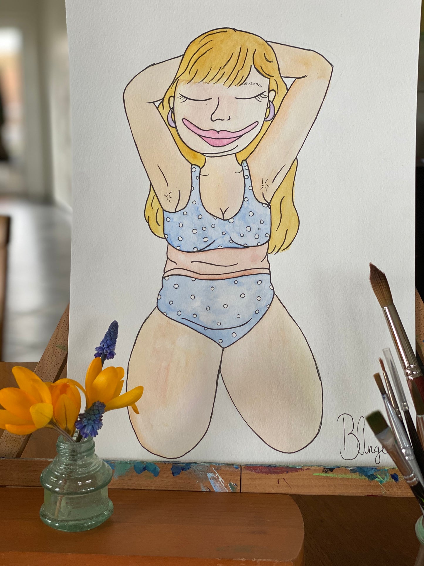Solbadning - Sommernymfer 2019 original