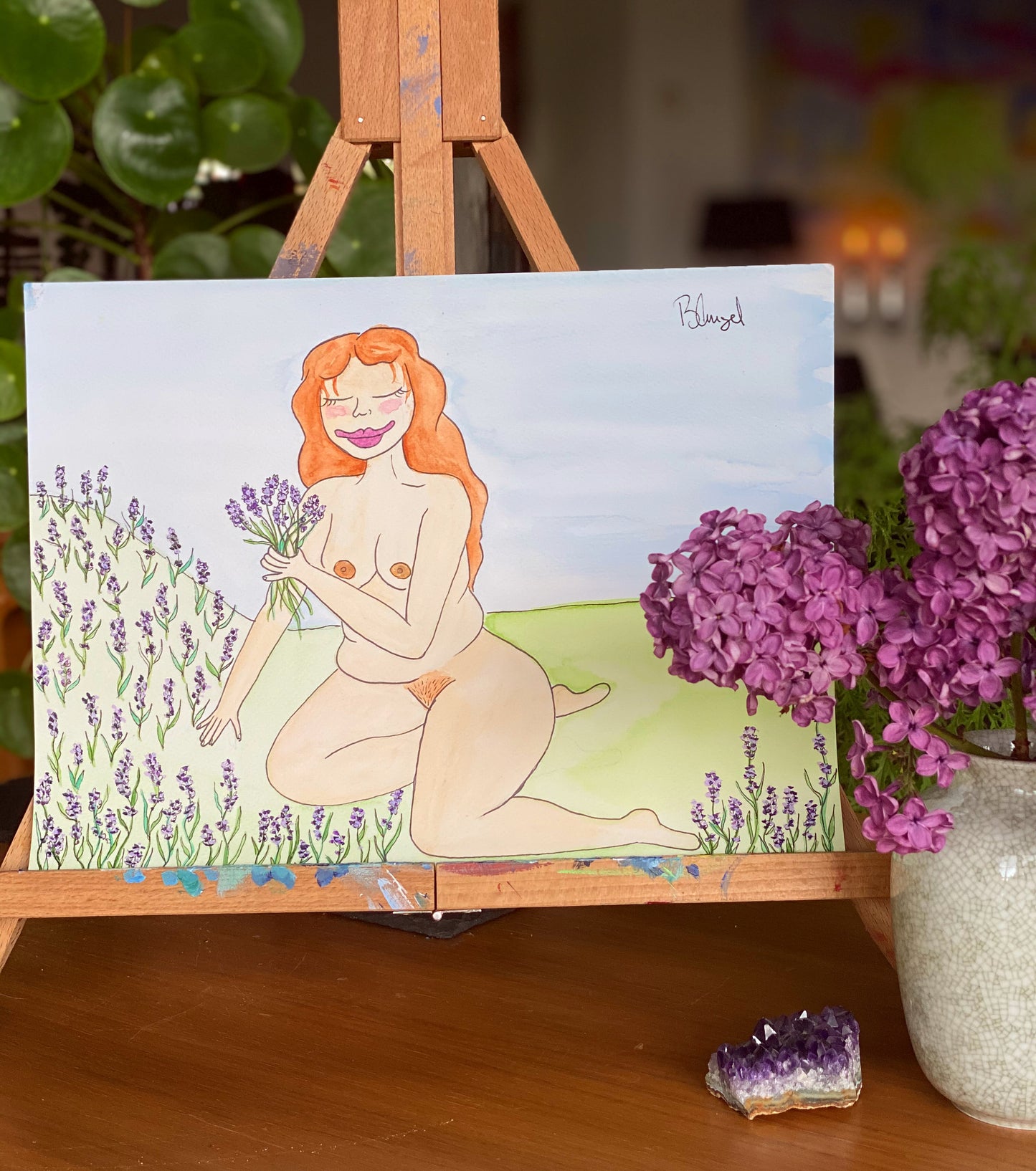 Lavender - Kærlighedskvinde original