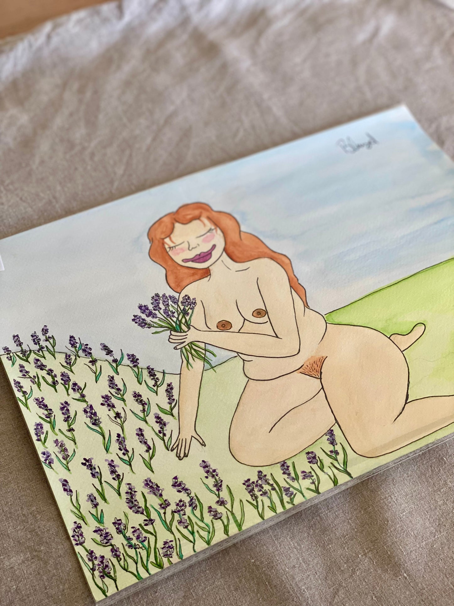 Lavender - Kærlighedskvinde original